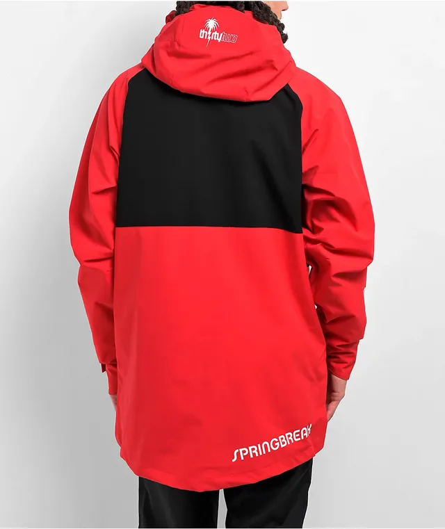 ThirtyTwo Spring Break Red 20K Snowboard Jacket Vancouver, 60% OFF