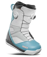 ThirtyTwo Women's STW Double BOA Blue, Grey & White Snowboard Boots 2025