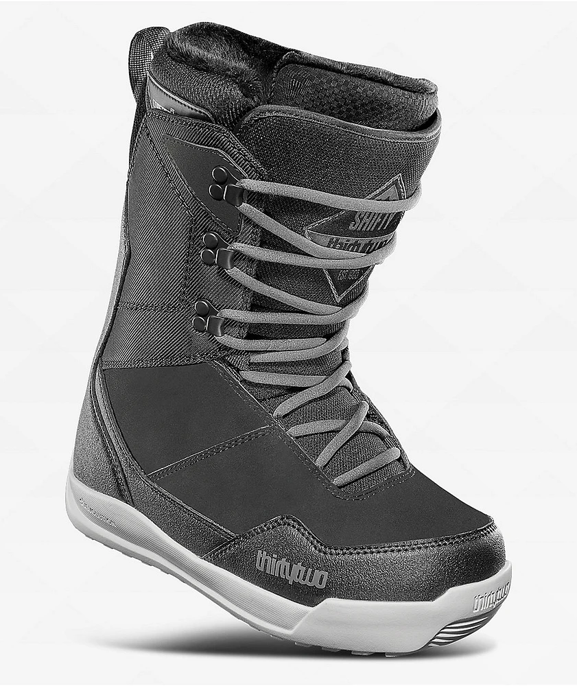 ThirtyTwo Women's Shifty Black, Grey & White Snowboard Boots 2025