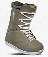 ThirtyTwo x Spring Break Lashed Premium Tan, Blue & White Snowboard Boots 2025