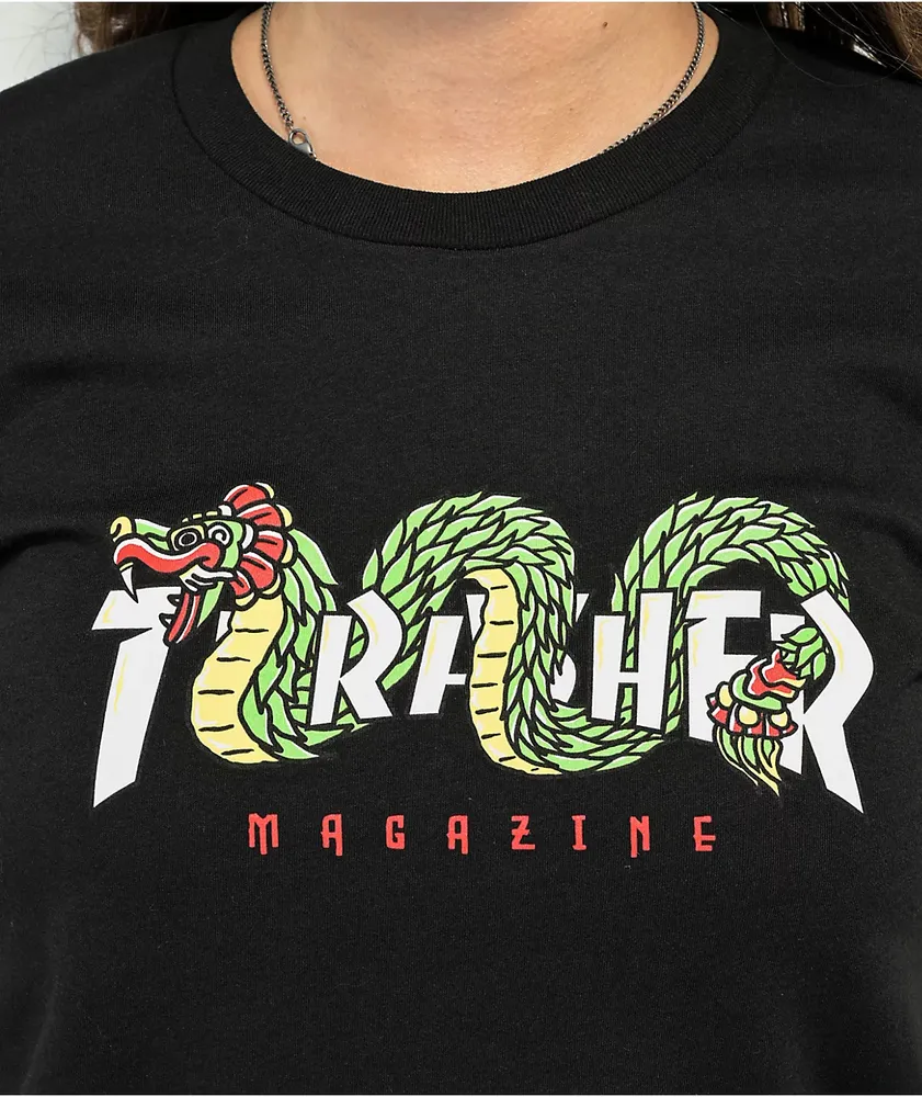 Thrasher Aztec Black T-Shirt