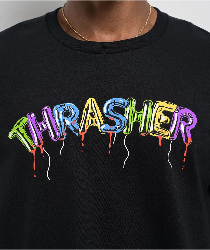 Thrasher Balloons Black T-Shirt
