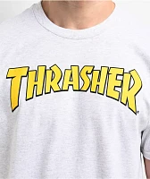 Thrasher Cover Logo Grey T-Shirt