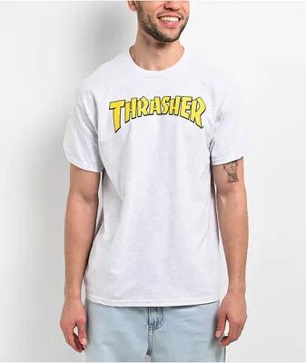 Thrasher Cover Logo Grey T-Shirt