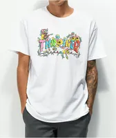 Thrasher Devil Music White T-Shirt