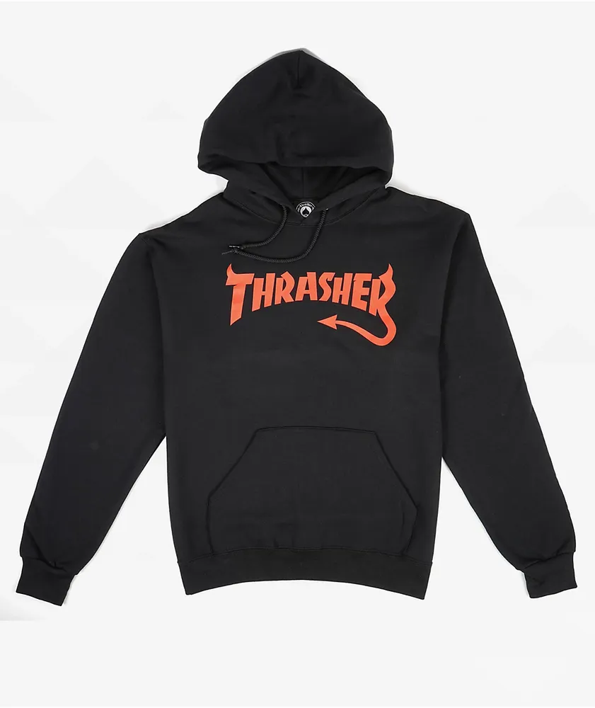 Thrasher Diablo Black Hoodie