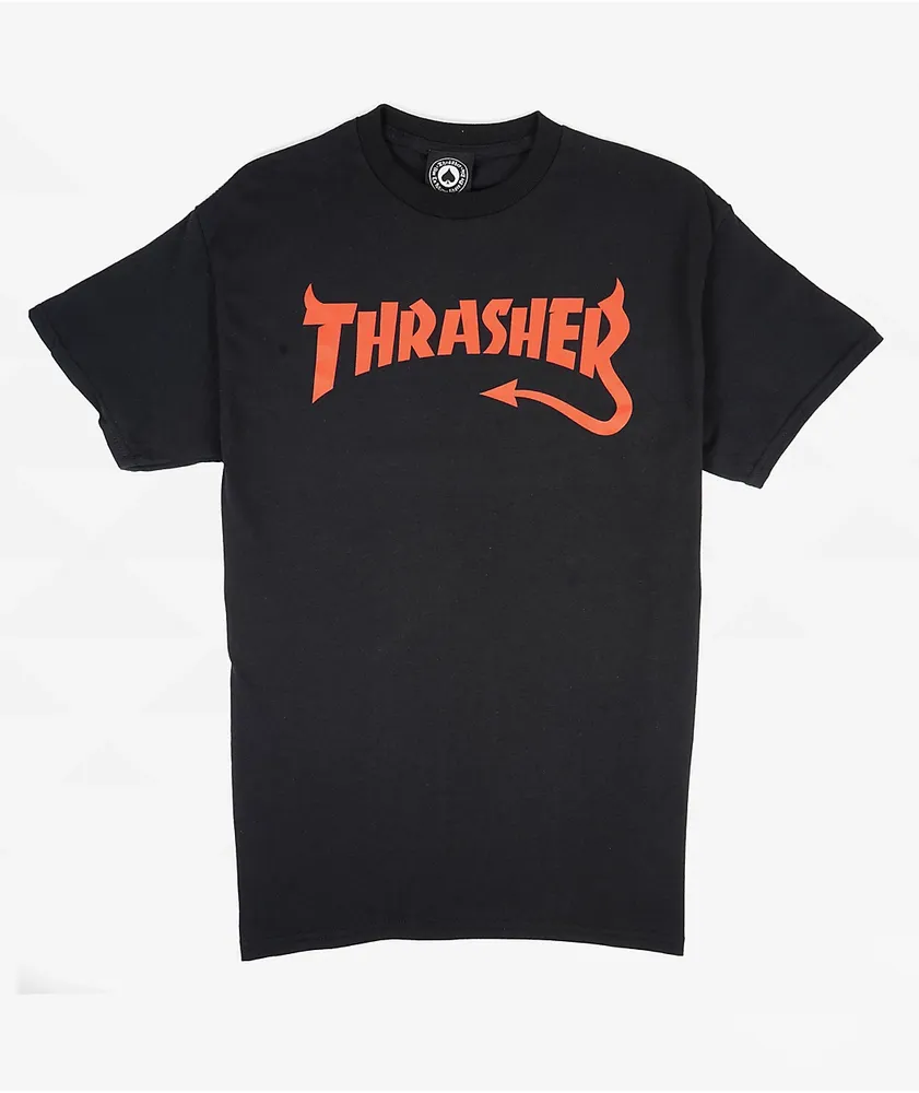 Thrasher Diablo Black T-Shirt