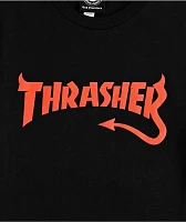 Thrasher Diablo Black T-Shirt