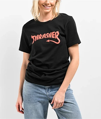 Thrasher Diablo Black T-Shirt