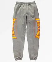 Thrasher Flame Grey Sweatpants 