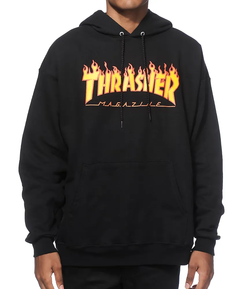 Thrasher Flame Logo Hoodie