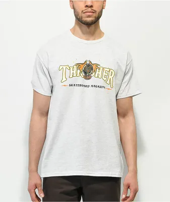 Thrasher Fortune Ash Grey T-Shirt