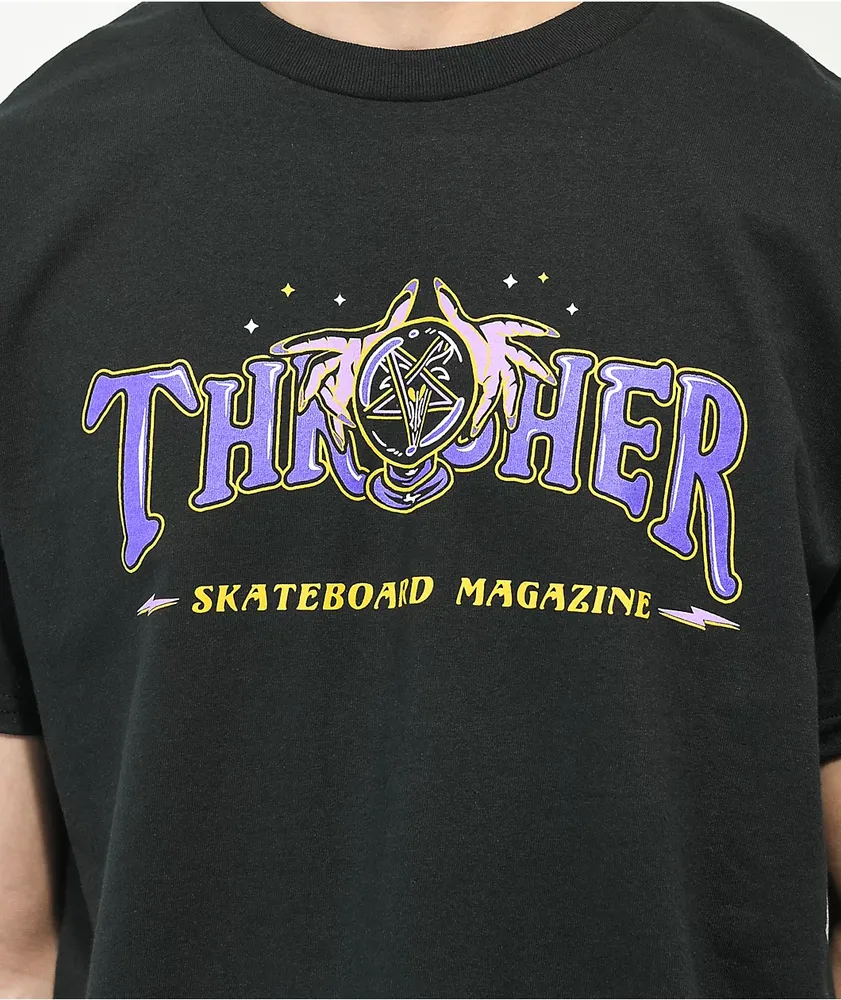 Thrasher Fortune Black T-Shirt