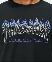 Thrasher Godzilla Charred Black T-Shirt