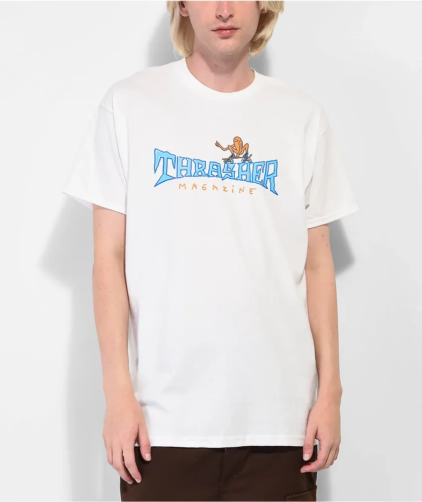 Thrasher - Trademark White - T-Shirt