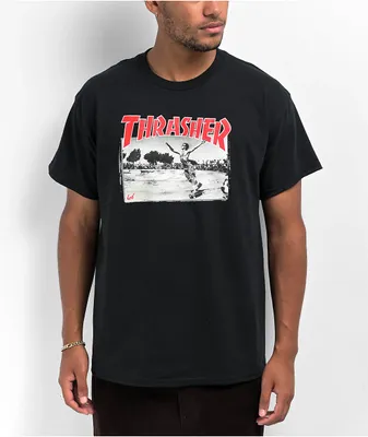 Thrasher Jake Dish Black T-Shirt