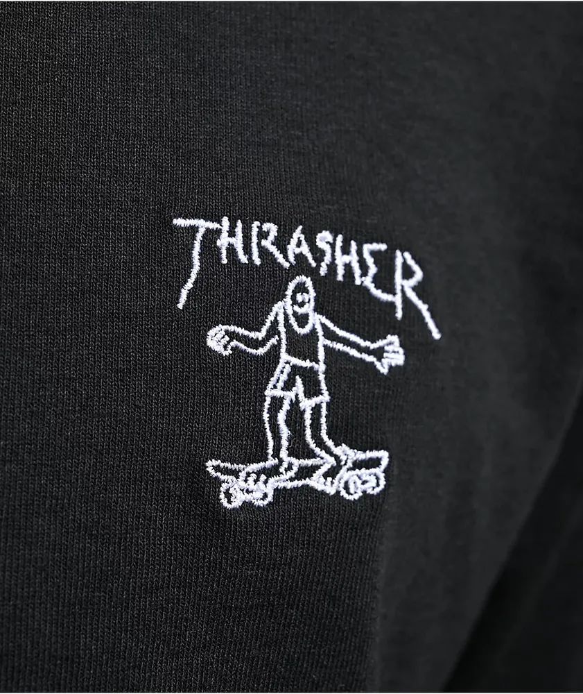 Thrasher Little Gonz Black Polo Shirt