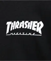 Thrasher Little Logo Black T-Shirt