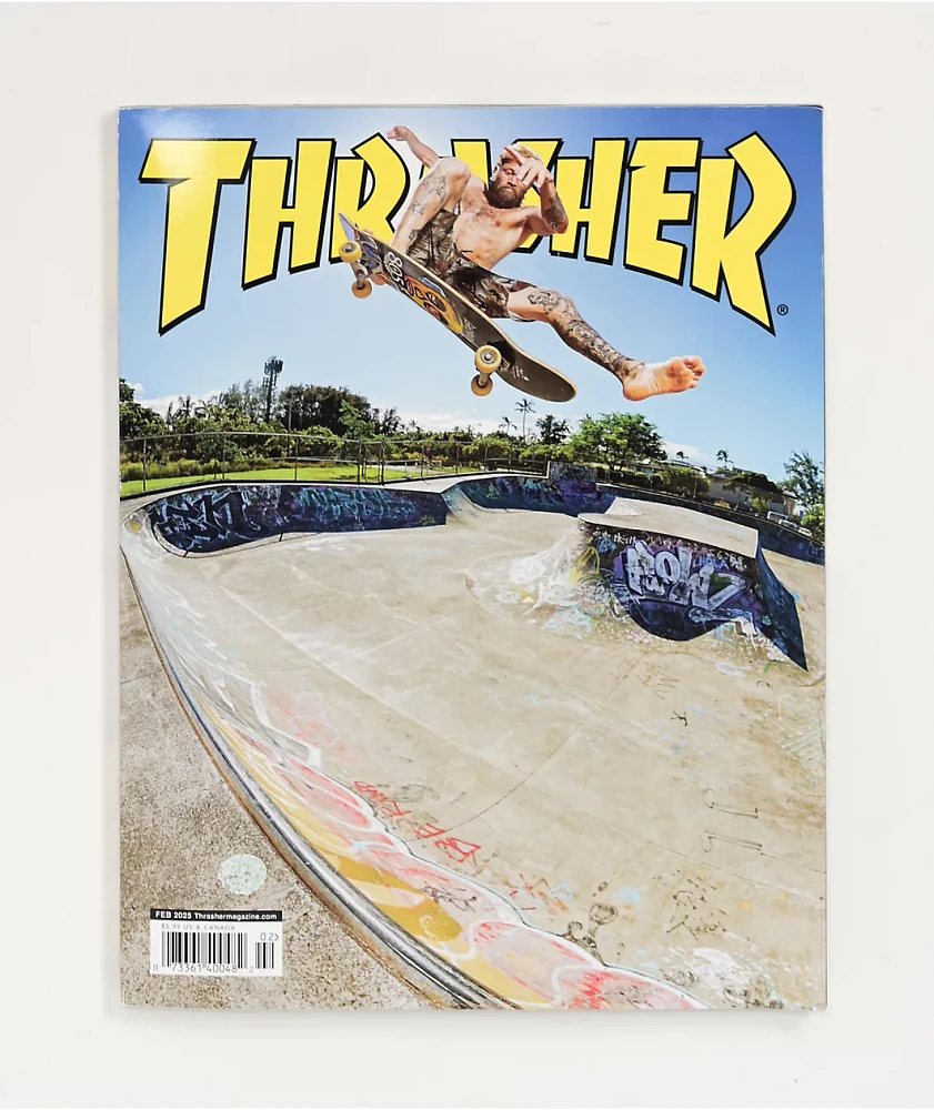 Thrasher Magazine February 2025