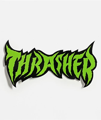 Thrasher Metal Sticker