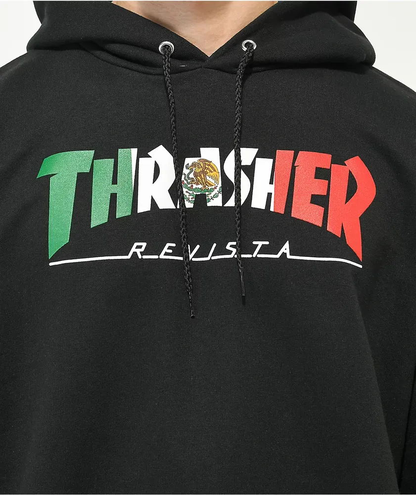 Thrasher Mexico Black Hoodie