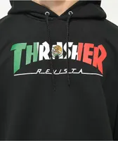 Thrasher Mexico Black Hoodie