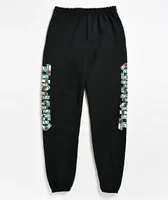 Thrasher Roses Black Sweatpants