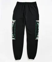 Thrasher Roses Black Sweatpants