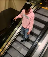 Thrasher Roses Pink Hoodie