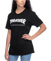 Thrasher Skate Mag Black Boyfriend Fit T-Shirt