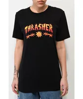 Thrasher Sketch Black T-Shirt