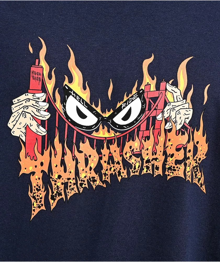 Thrasher Sucka Free Navy T-Shirt