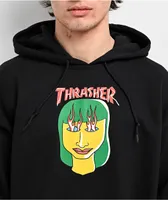 Thrasher Talk Shit Black Hoodie