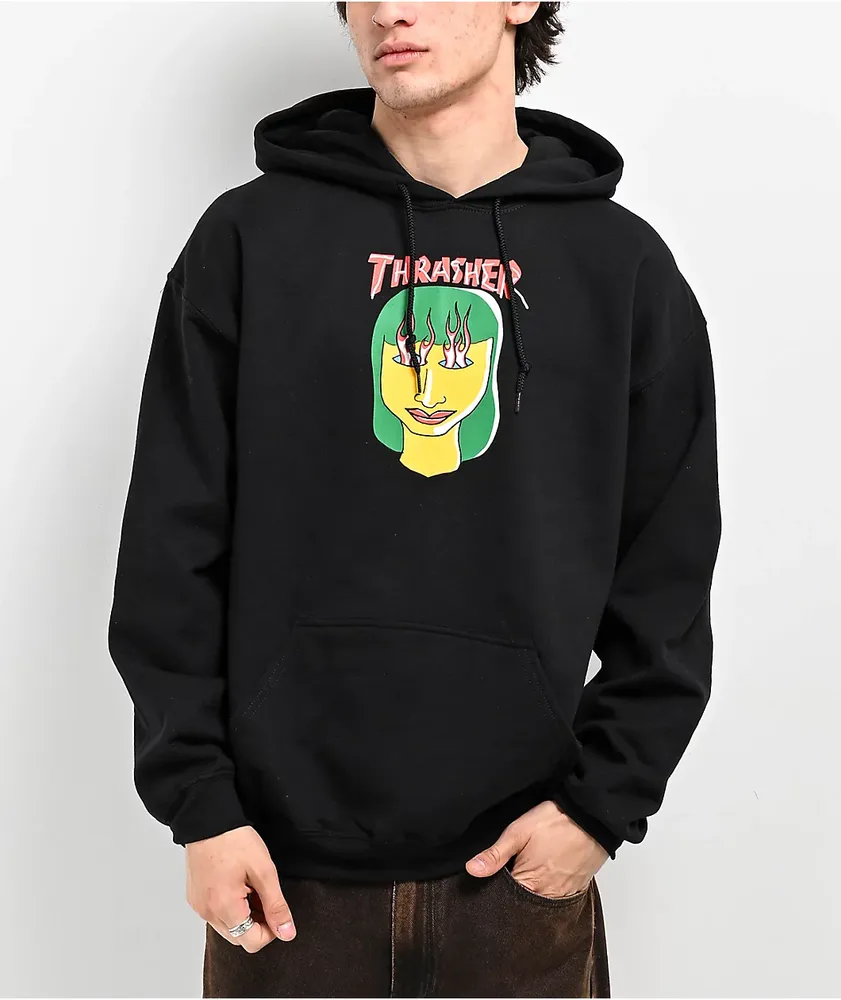 Thrasher Talk Shit Black Hoodie