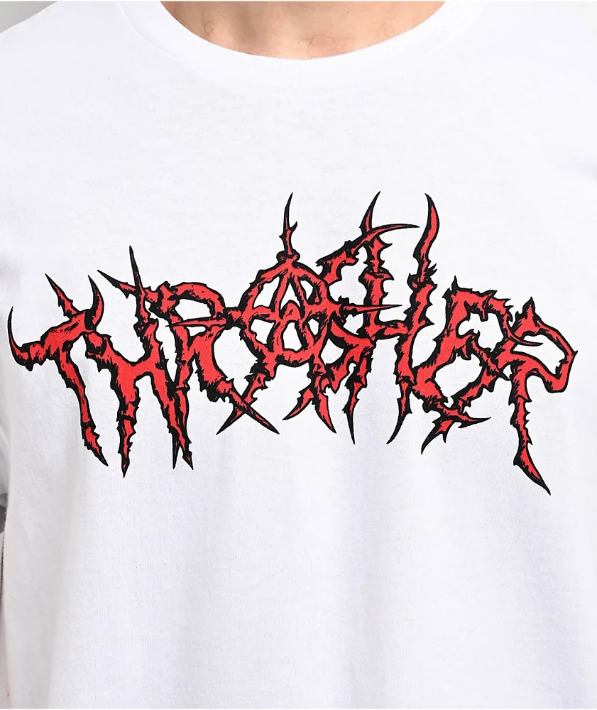 Thrasher Thorns White T Shirt