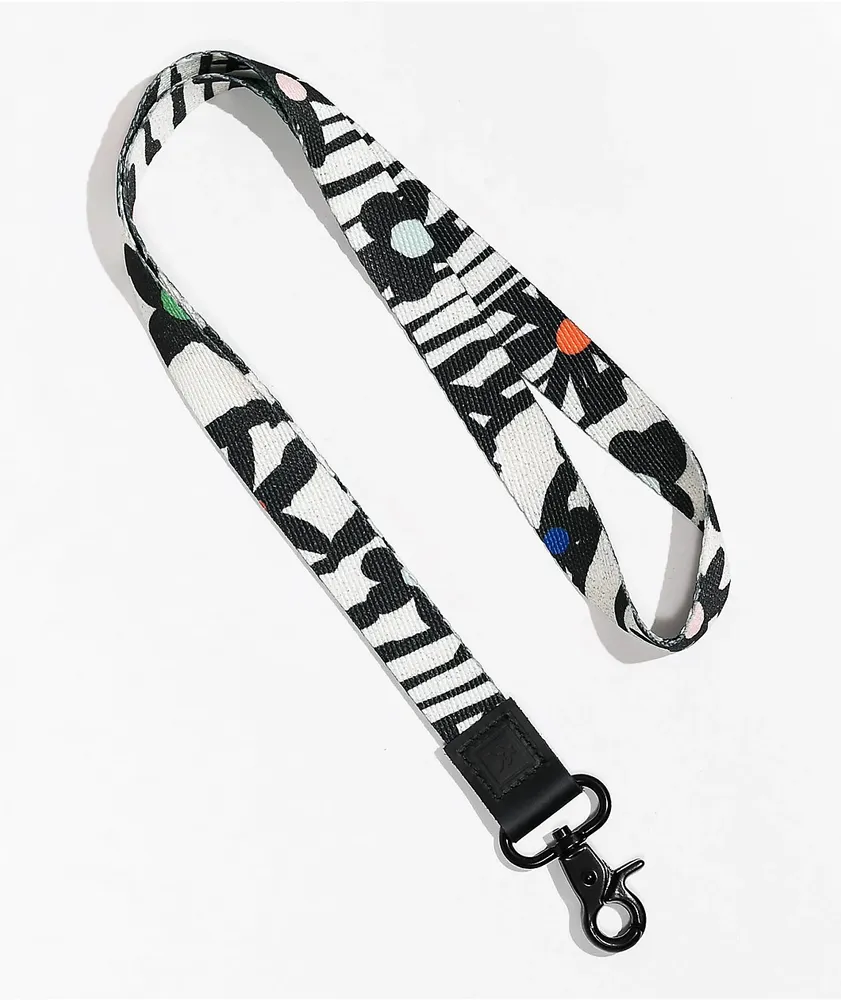 Thread Bells White Lanyard