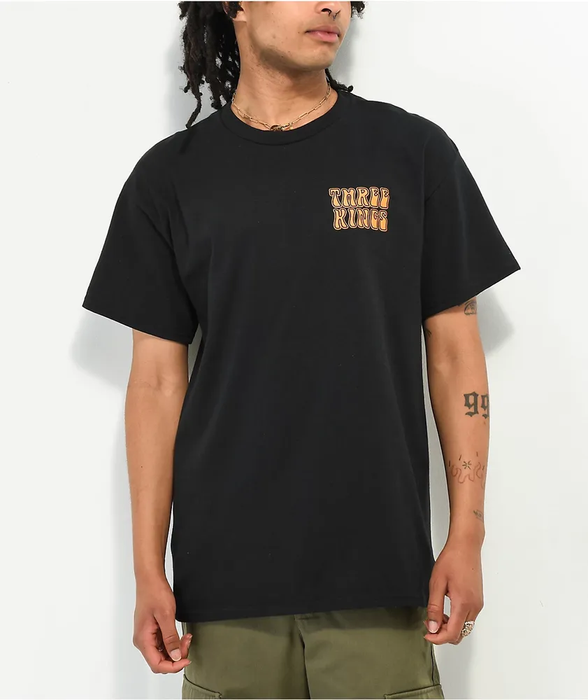 Three Kings Tattoo NYC Reaper Black T-Shirt