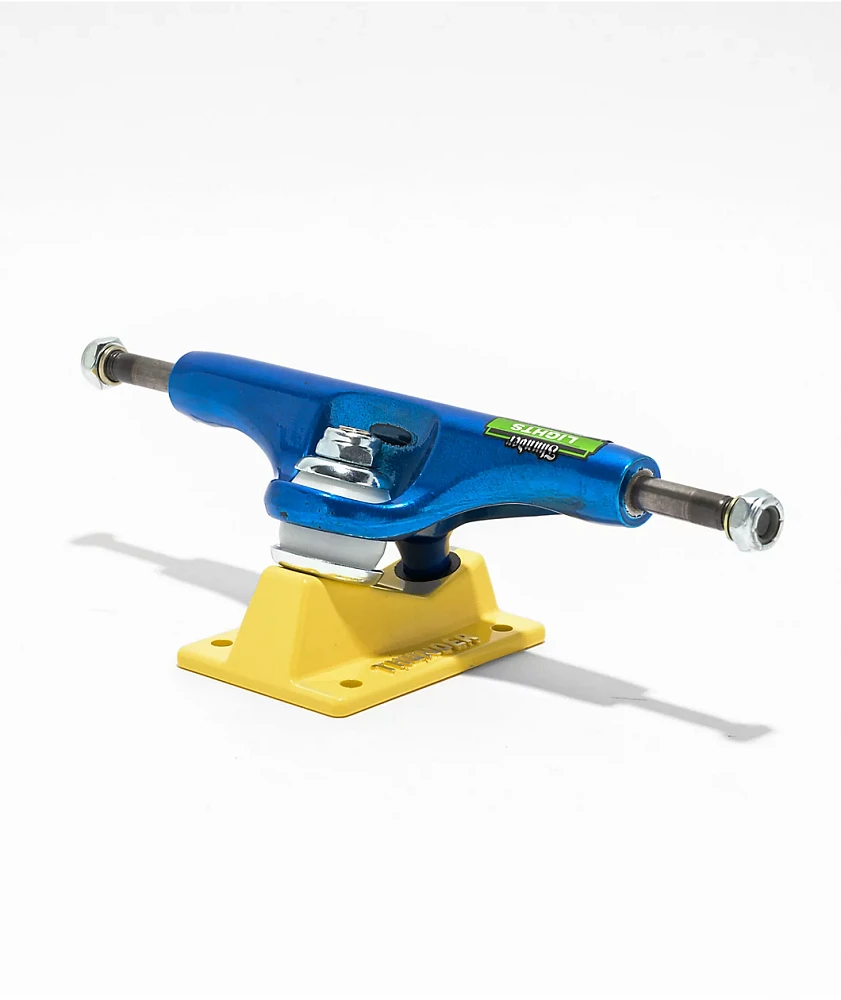 Thunder Varsity Lights Blue & Yellow 148 Skateboard Truck