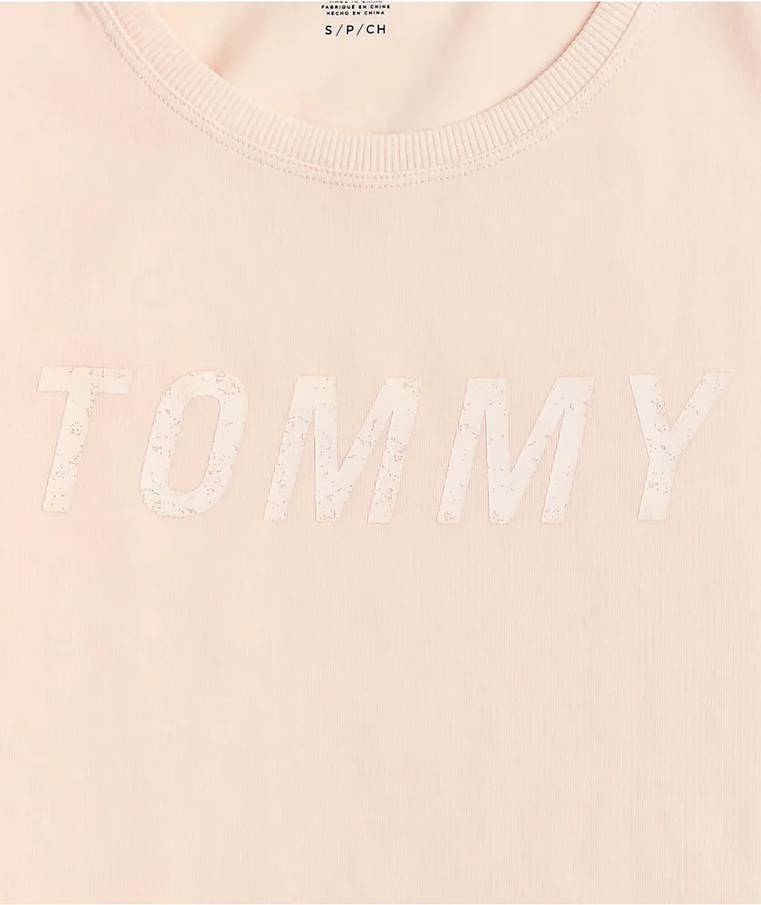 Tommy Hilfiger Oversized Pink T-Shirt