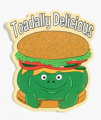 Toosie Toadally Delicious Sticker