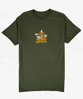 Top Heavy Dog House Green T-Shirt