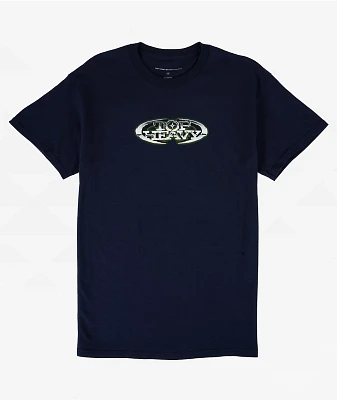 Top Heavy H Files Navy T-Shirt