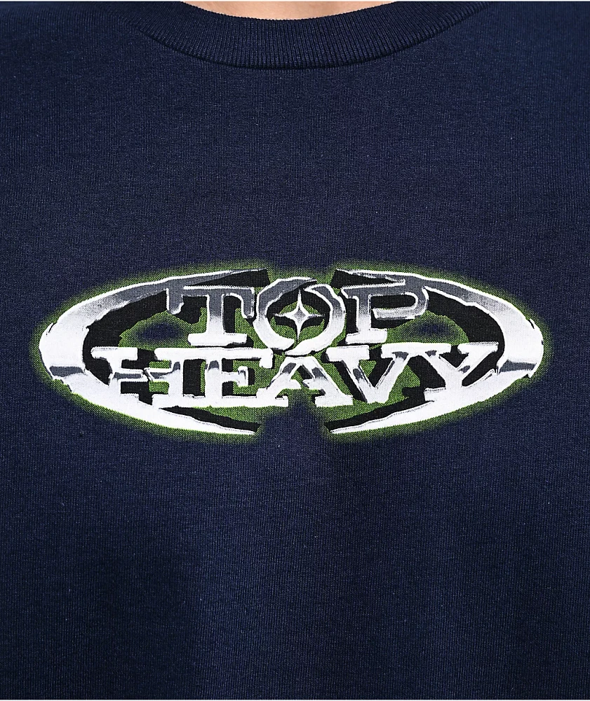 Top Heavy H Files Navy T-Shirt