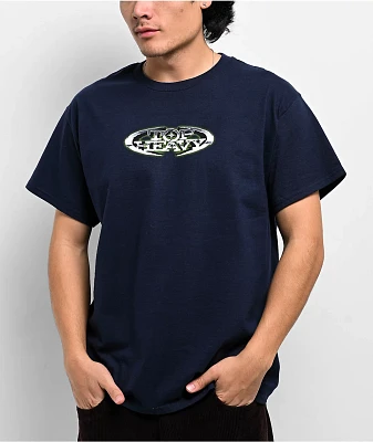 Top Heavy H Files Navy T-Shirt