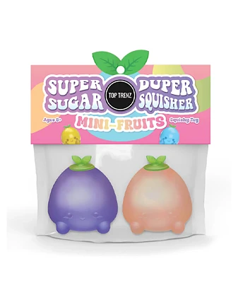Top Trenz Sugar Squisher Fruit Stress Toy