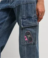 Tori Porkchop Pocket Blue Cargo Skate Jeans