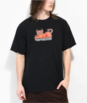 Toy Machine Devil Cat Black T-Shirt