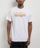 Toy Machine Fists White T-Shirt