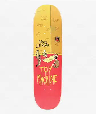 Toy Machine Lutheran Pyscho Babylon 8.5" Skateboard Deck