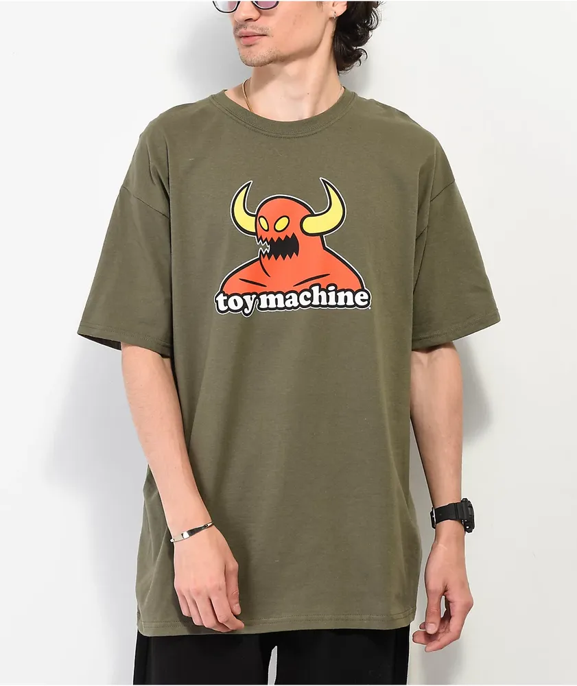 Toy Machine Monster Olive T-Shirt